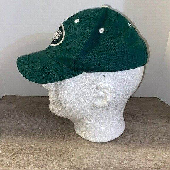 Vintage Logo Athletic New York Jets Hat 90s Spell Out Script Youth Kids Size - Picture 4 of 7